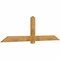 Ekena Millwork Eugene Rough Sawn Timber Gable Bracket, Western Red Cedar, 96"W x 28"H x 2"D x 6"F, 7/12 Pitch GBW096X28X0206EUG00RWR - alternate 3
